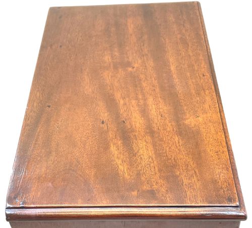 GEORGIAN MAHOGANY MINIATURE CHEST - ADDITIONAL PHOTO 2
