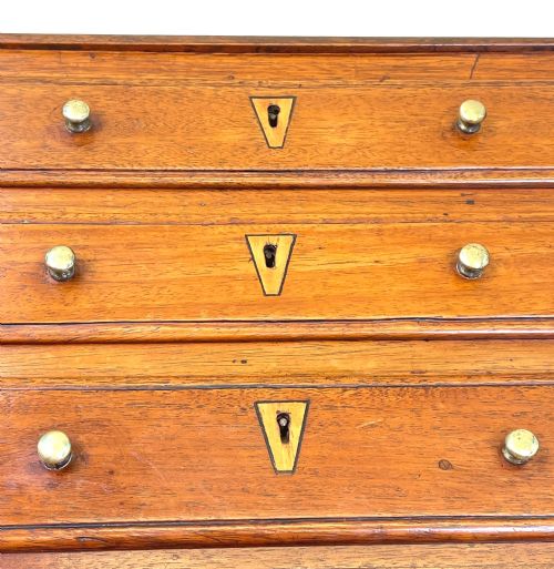 GEORGIAN MAHOGANY MINIATURE CHEST - ADDITIONAL PHOTO 8