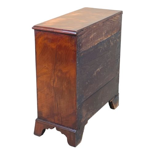 GEORGIAN MAHOGANY MINIATURE CHEST - ADDITIONAL PHOTO 2