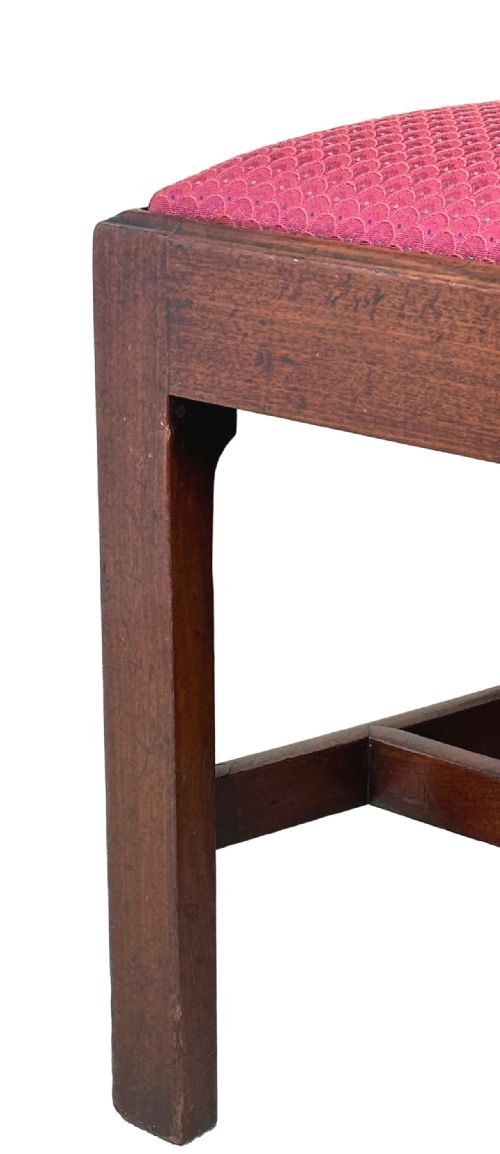 SET OF 6 CHIPPENDALE PERIOD MAHOGANY DINING CHAIRS - ADDITIONAL PHOTO 1