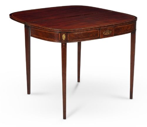 18TH CENTURY GEORGIAN MAHOGANY TEA TABLE - ADDITIONAL PHOTO 9