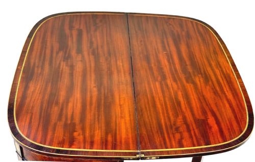 18TH CENTURY GEORGIAN MAHOGANY TEA TABLE - ADDITIONAL PHOTO 10