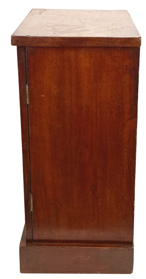 MID 19TH CENTURY MAHOGANY CHILDS WELLINGTON CHEST - ADDITIONAL PHOTO 5