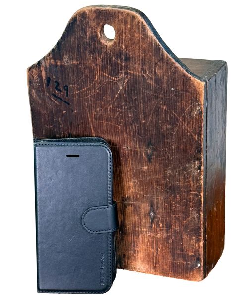 OAK AND PINE 19TH CENTURY WALL HANGING SPICE BOX - ADDITIONAL PHOTO 7