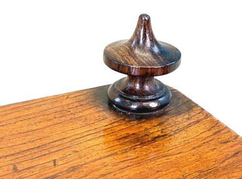SMALL 19TH CENTURY ROSEWOOD WHATNOT - ADDITIONAL PHOTO 7