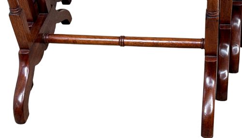 19TH CENTURY MAHOGANY QUARTETTO NEST OF FOUR COFFEE TABLES - ADDITIONAL PHOTO 7