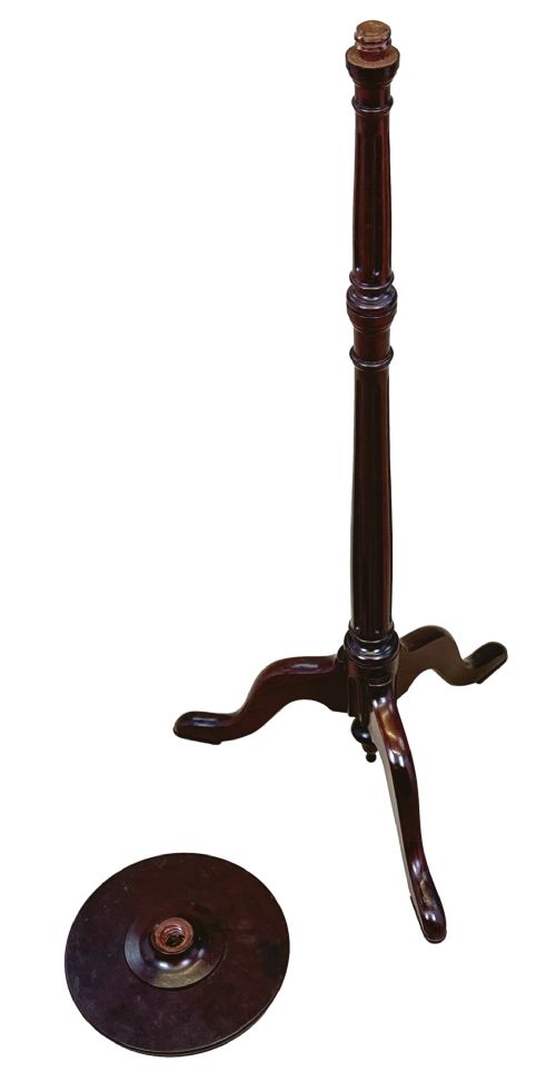 18TH CENTURY MAHOGANY TORCHERE STAND - ADDITIONAL PHOTO 5
