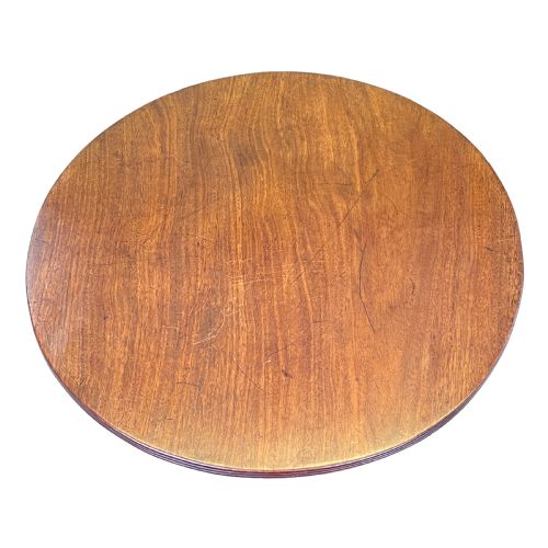 GEORGIAN CIRCULAR MAHOGANY WINE TABLE - ADDITIONAL PHOTO 5