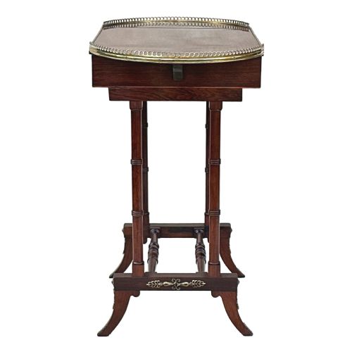 REGENCY ROSEWOOD GAMES TABLE - ADDITIONAL PHOTO 10