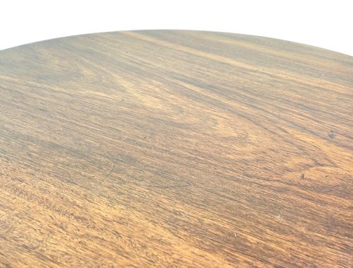 REGENCY MAHOGANY CIRCULAR WINE TABLE - ADDITIONAL PHOTO 4