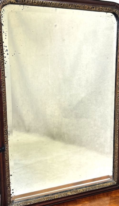 GEORGIAN 18TH CENTURY DRESSING TABLE MIRROR - ADDITIONAL PHOTO 2