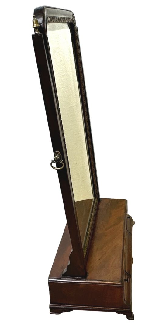 GEORGIAN 18TH CENTURY DRESSING TABLE MIRROR - ADDITIONAL PHOTO 5