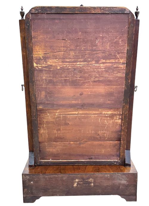 GEORGIAN WALNUT DRESSING TABLE MIRROR - ADDITIONAL PHOTO 8