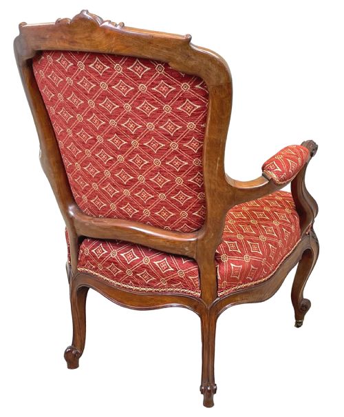 ENGLISH 19TH CENTURY MAHOGANY ARMCHAIR - ADDITIONAL PHOTO 1