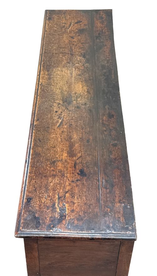 SMALL 18TH CENTURY GEORGIAN OAK DRESSER BASE - ADDITIONAL PHOTO 1