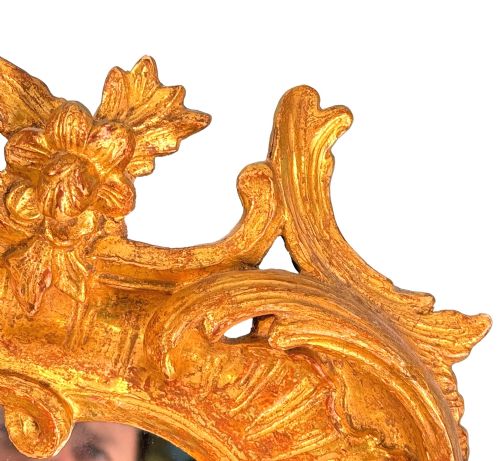 18TH CENTURY CHIPPENDALE ROCOCO GILTWOOD WALL MIRROR - ADDITIONAL PHOTO 2