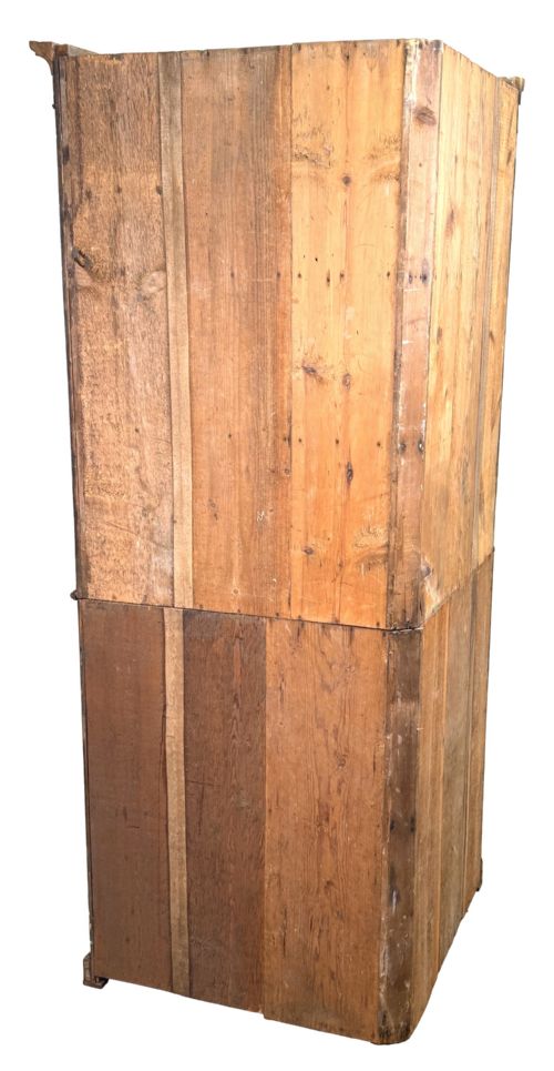 18TH CENTURY GEORGIAN MAHOGANY DOUBLE CORNER CABINET - ADDITIONAL PHOTO 8