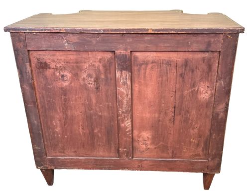 REGENCY SIMULATED ROSEWOOD BREAKFRONT SIDE CABINET - ADDITIONAL PHOTO 11