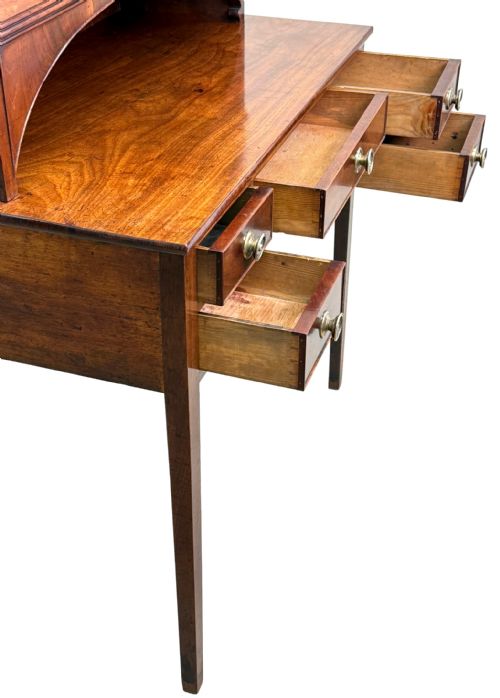 UNUSUAL 18TH CENTURY GEORGIAN MAHOGANY DISPLAY CABINET - ADDITIONAL PHOTO 10