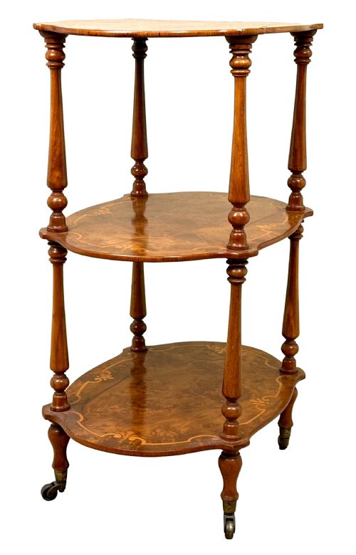 19TH CENTURY SMALL BURR WALNUT TAGRE - ADDITIONAL PHOTO 1