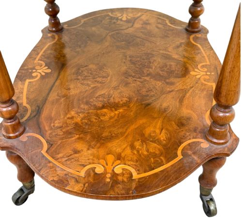 19TH CENTURY SMALL BURR WALNUT TAGRE - ADDITIONAL PHOTO 4