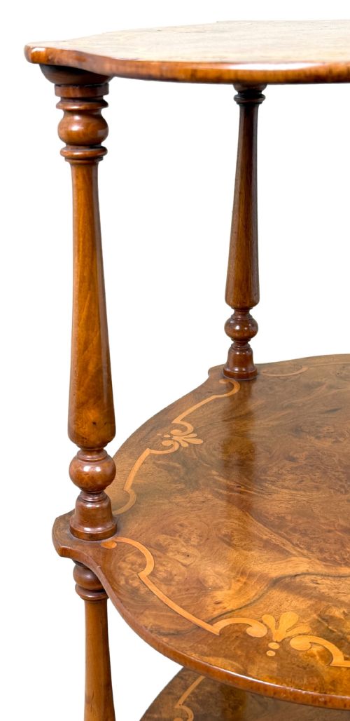 19TH CENTURY SMALL BURR WALNUT TAGRE - ADDITIONAL PHOTO 5