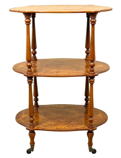 19TH CENTURY SMALL BURR WALNUT TAGRE - ADDITIONAL PHOTO 6