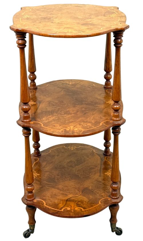 19TH CENTURY SMALL BURR WALNUT TAGRE - ADDITIONAL PHOTO 7
