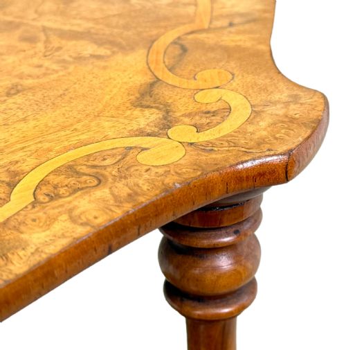 19TH CENTURY SMALL BURR WALNUT TAGRE - ADDITIONAL PHOTO 10