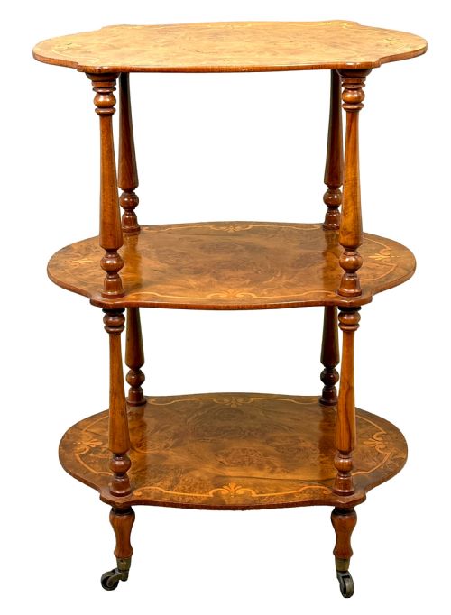 19TH CENTURY SMALL BURR WALNUT TAGRE - ADDITIONAL PHOTO 11