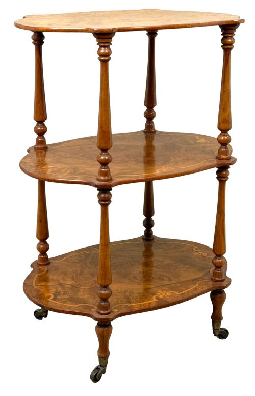 19TH CENTURY SMALL BURR WALNUT TAGRE - ADDITIONAL PHOTO 13