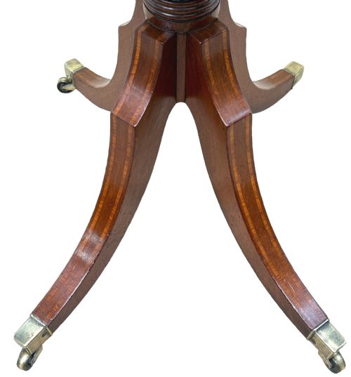 GEORGIAN MAHOGANY BABY PEMBROKE TABLE - ADDITIONAL PHOTO 6