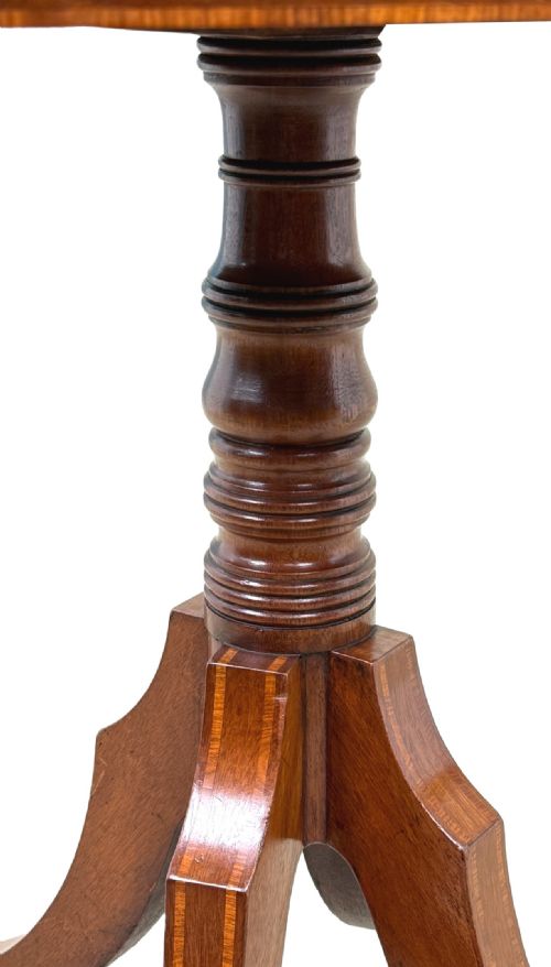 GEORGIAN MAHOGANY BABY PEMBROKE TABLE - ADDITIONAL PHOTO 8