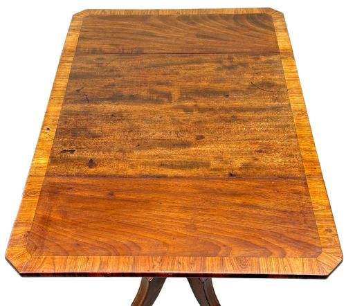 GEORGIAN MAHOGANY BABY PEMBROKE TABLE - ADDITIONAL PHOTO 14