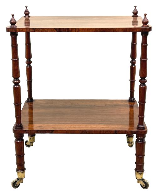 fig 2. 19th Century Rosewood Two Tier Étagère