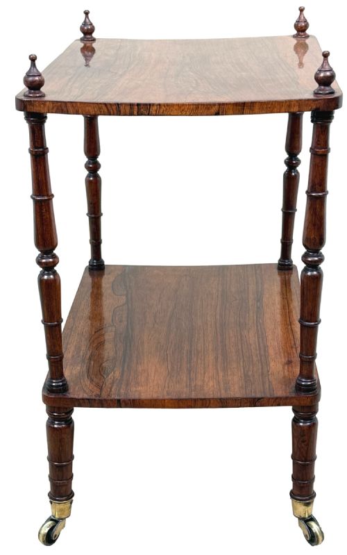 fig 3. 19th Century Rosewood Two Tier Étagère
