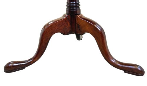 GEORGIAN MAHOGANY OCTAGONAL WINE TABLE - ADDITIONAL PHOTO 3