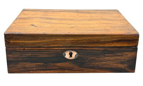 19TH CENTURY COROMANDEL RECTANGULAR WORK BOX - ADDITIONAL PHOTO 9