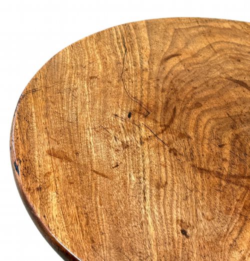 GEORGIAN 18TH CENTURY MAHOGANY CIRCULAR WINE TABLE - ADDITIONAL PHOTO 4