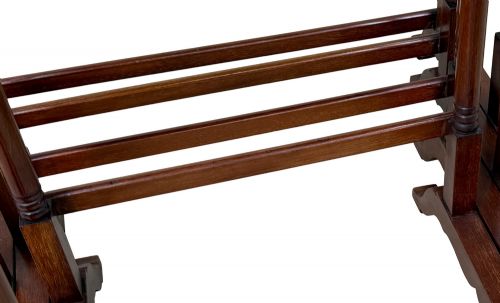19TH CENTURY MAHOGANY QUARTETTO NEST OF FOUR COFFEE TABLES - ADDITIONAL PHOTO 4