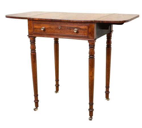 Early 19th Century Rosewood Pembroke Table, Regency Period