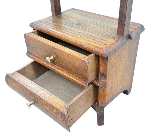fig 4. 19th Century Dutch Walnut Miniature Book Press