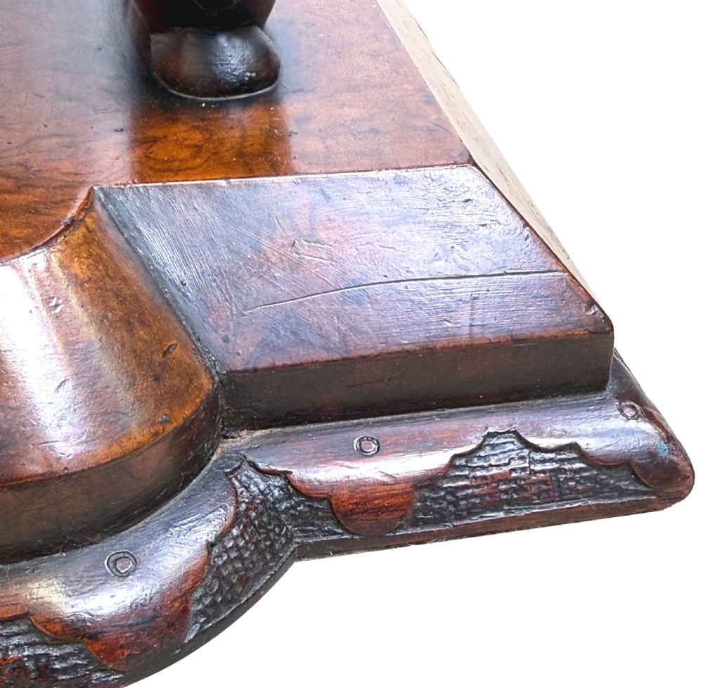 Victorian Burr Walnut Dressing Table Mirror View VII