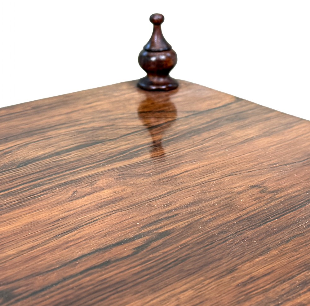 19th Century Rosewood Two Tier Étagère View II