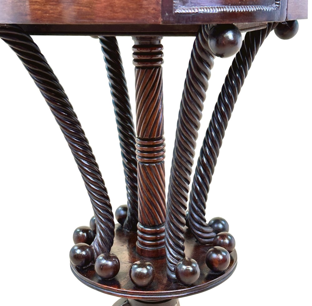 19th Century Laburnum Wood Occasional Table View VIII