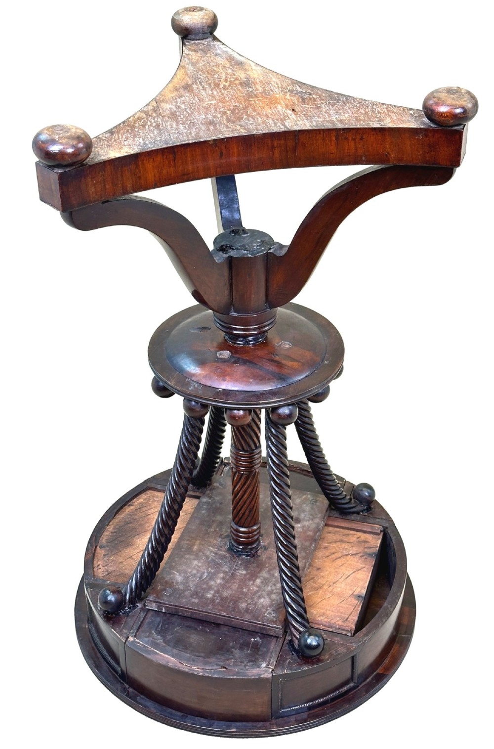 19th Century Laburnum Wood Occasional Table View X