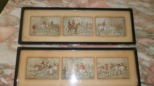 E B Herberte Watercolours Dated 1882