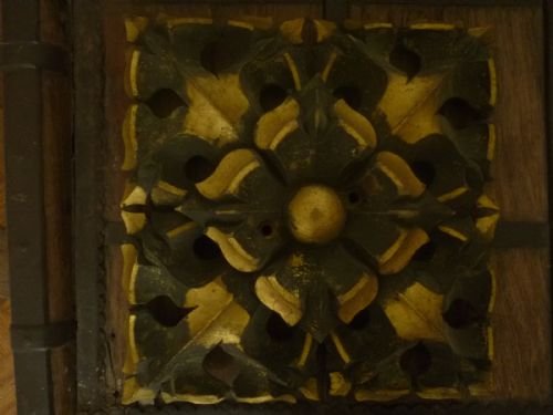 Large 18th Century Carved Ceiling Boss