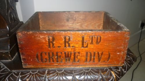 Antique Wooden Rolls Royce Box