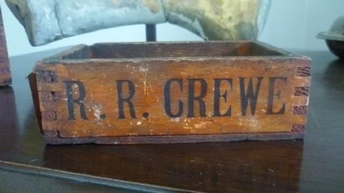 Antique Wooden Rolls Royce Box